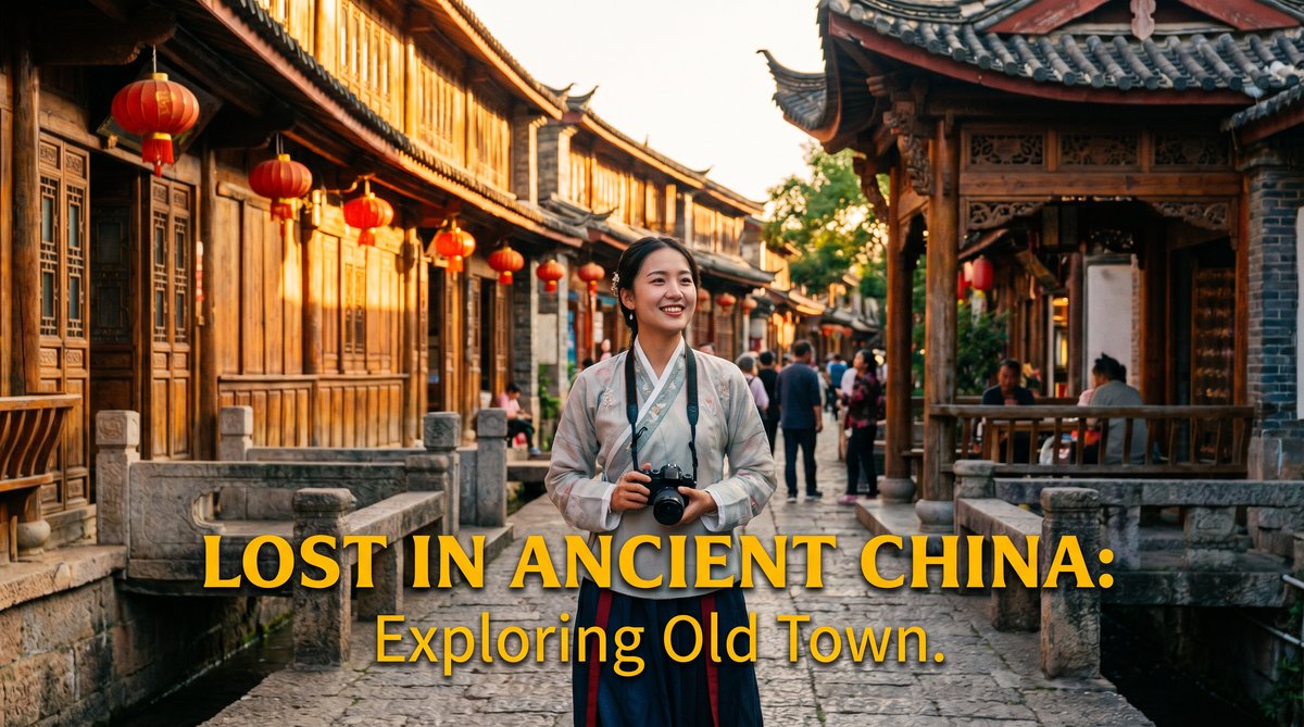 女神视频旅行VLOG视频